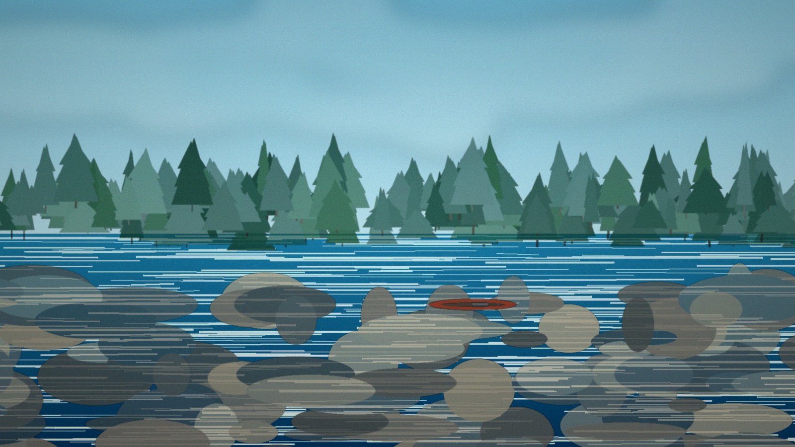 Generated Counties page image for Cook County North Shore and canoe-country lake planning.