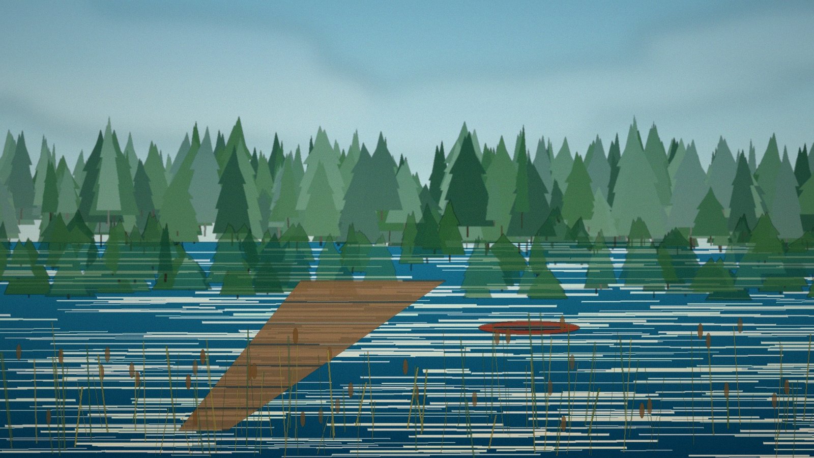 Generated Counties page planning image for fishing access, dock routes, and county lake launches.