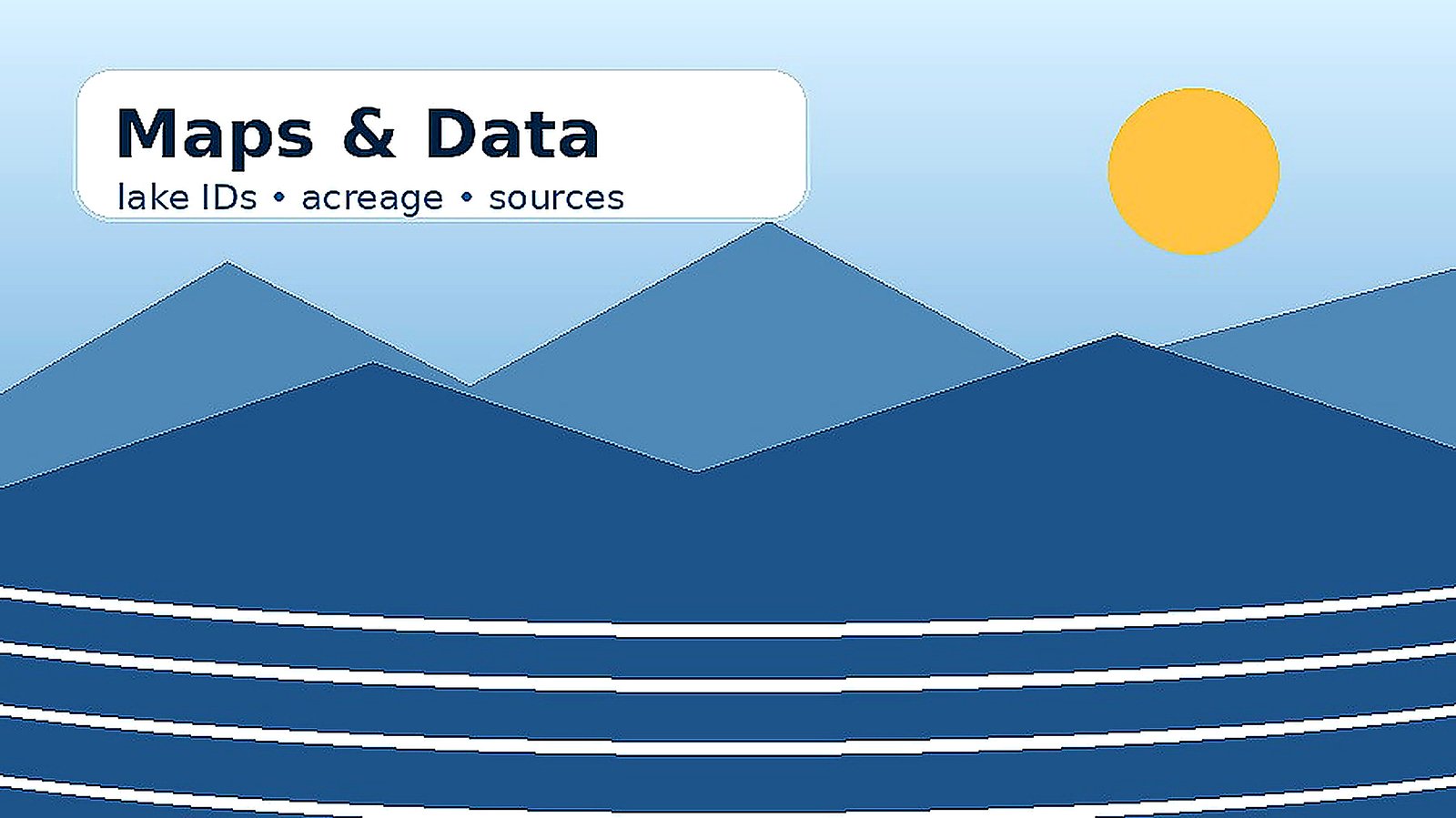 Lake Maps & Data